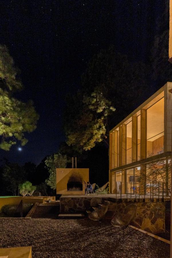 Cabana Lujo Con Alberca Climatizada Vistas Al Bosque De Mazamitla Exterior photo